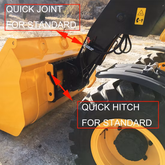 3 Tons Telehandler Forklift 4X4 Telescopic Boom Wheel Loader, 4X4 Wheel Loader with Telescopic Boom