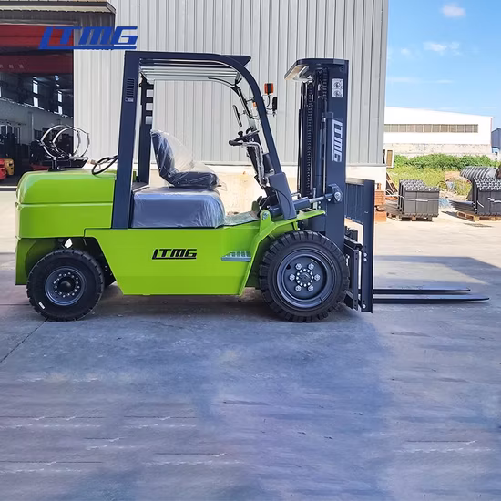 Carrello elevatore elettrico GPL Ltmg 1,5 tonnellate 2 tonnellate 3 tonnellate 4 tonnellate 5 tonnellate 6 tonnellate 7 tonnellate 8 tonnellate 10 tonnellate Carrello elevatore diesel in magazzino